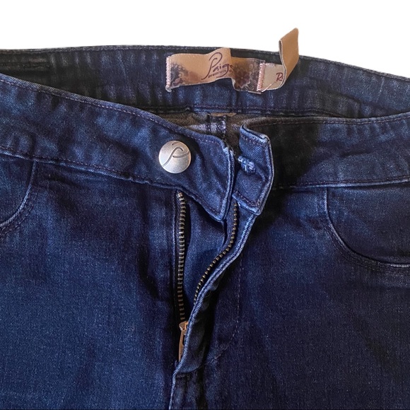 Paige Rowena Denim Legging Dark Wash Sz 26 - Picture 7 of 7